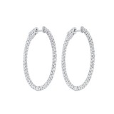 Gems One 14Kt White Gold Diamond (2Ctw) Earring photo
