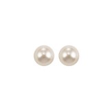 Gems One 14Kt White Gold Pearl (1 Ctw) Earring photo