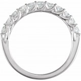 14K White 5/8 CTW Diamond Anniversary Band photo 2