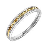 Gems One 10Kt White Gold Citrine (1/3 Ctw) Ring photo