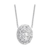 Gems One 14Kt White Gold Diamond (1/3Ctw) Necklace photo