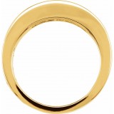 14K Yellow 1/2 CTW Diamond Anniversary Band photo 2