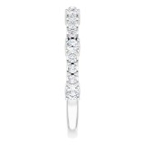 14K White 1/2 CTW Diamond Anniversary Band photo 4