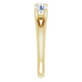 14K Yellow 3/4 CTW Diamond Anniversary Band photo 4