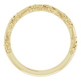 14K Yellow Matching Band photo 2