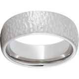 Serinium Domed Band with Hammer Finish photo