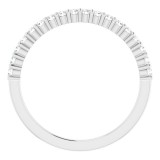 14K White 1/4 CTW Diamond Anniversary Band photo 2