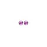 Gems One 14Kt White Gold Pink Sapphire (1/4 Ctw) Earring photo