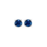 Gems One 14Kt White Gold Sapphire (1/2 Ctw) Earring photo