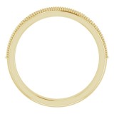 14K Yellow 2.5 mm Round 5/8 CTW Diamond Anniversary Band photo 2