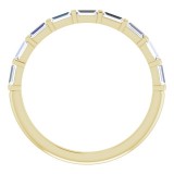 14K Yellow 1/3 CTW Diamond Anniversary Band photo 2