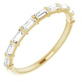 14K Yellow 1/3 CTW Diamond Anniversary Band photo