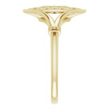 14K Yellow Vintage-Inspired Ring photo 4