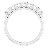 14K White 5/8 CTW Diamond Anniversary Band photo 2