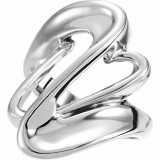 14K White Fashion Ring photo