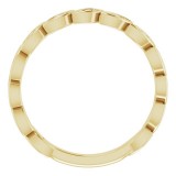 14K Yellow 1/6 CTW Diamond Anniversary Band photo 2