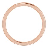 14K Rose Matching Band photo 2