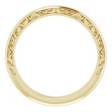 14K Yellow Matching Band photo 2