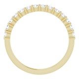 14K Yellow 3/8 CTW Diamond Anniversary Band photo 2