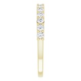 14K Yellow 3/8 CTW Diamond Anniversary Band photo 4