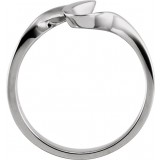 14K White Metal Fashion Ring photo 2