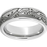 Circuit Serinium Engraved Ring photo