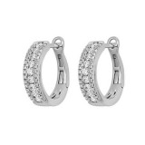 Gems One 14Kt White Gold Diamond (1/2Ctw) Earring photo