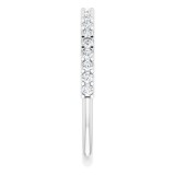 14K White 1/4 CTW Diamond Anniversary Band photo 4