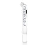 14K White 1/3 CTW Diamond Anniversary Band photo 4