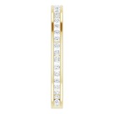 14K Yellow 3/8 CTW Diamond Stackable Ring photo 4