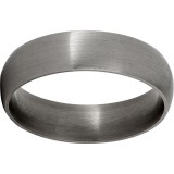 Titanium Domed Band with Satin Finish photo