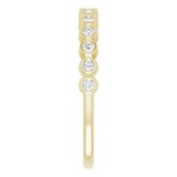 14K Yellow 1/5 CTW Diamond Anniversary Band photo 4