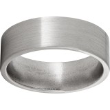 Titanium Flat Band with Satin Finish photo