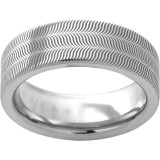 Serinium Pipe Cut Band with Illusion Laser Engraving photo