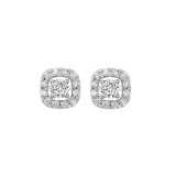 Gems One 14Kt White Gold Diamond (1/5Ctw) Earring photo
