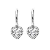 Gems One 14KT White Gold & Diamonds Stunning Fashion Earrings - 3/4 ctw photo