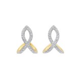 Gems One 14Kt Yellow Gold Diamond (1/5Ctw) Earring photo