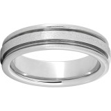 Serinium Rounded Edge Band with Stone Finish photo
