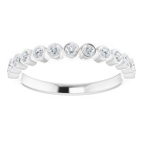 14K White 1/4 CTW Diamond Ring photo 3