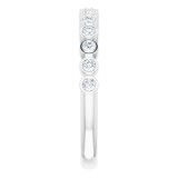 14K White 1/4 CTW Diamond Ring photo 4