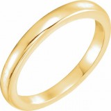 14K Yellow Solstice Solitaireu00ae #10=.75-1.25 CT Tapered Bombu00e9 Matching Band photo