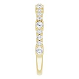 14K Yellow 1/2 CTW Diamond Anniversary Band photo 4