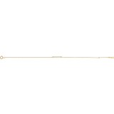 14K Yellow .07 CTW Diamond Bar 6 1/2-71/2 Bracelet photo 2