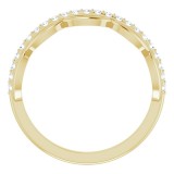 14K Yellow 1/5 CTW Diamond Anniversary Band photo 2