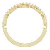 14K Yellow 1/5 CTW Diamond Anniversary Band photo 2