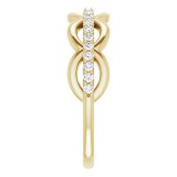 14K Yellow 1/5 CTW Diamond Anniversary Band photo 4