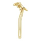 14K Yellow Branch Ring photo 4