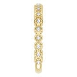 14K Yellow 1/8 CTW Diamond Anniversary Band photo 4
