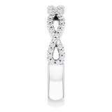 14K White 1/5 CTW Diamond Anniversary Band photo 4