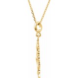 14K Yellow Decorative 18 Necklace photo 3